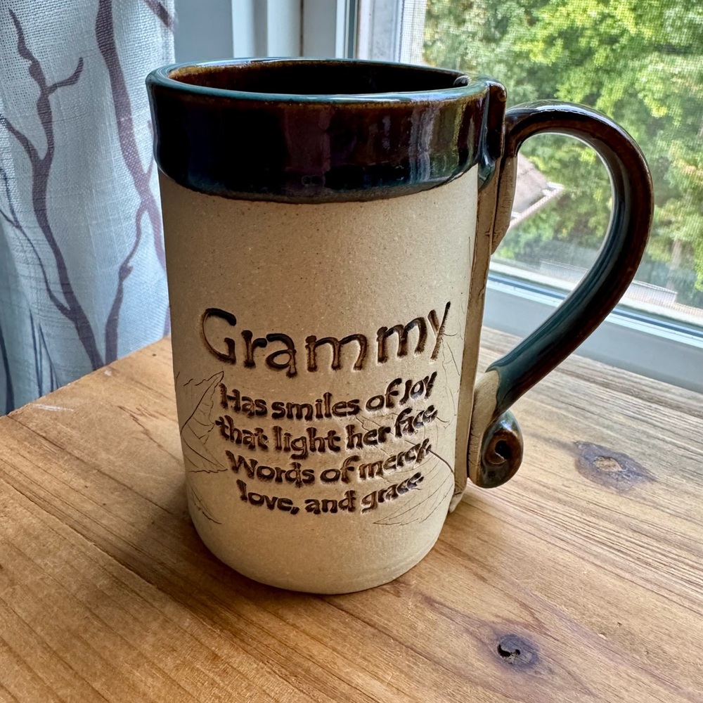 GRAMMY Pottery Coffee Mug